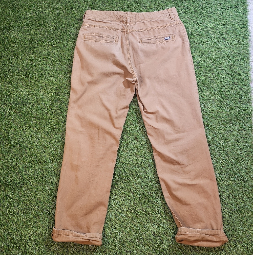 Men's Tan Pants Thw North Face Chinos Great Condition